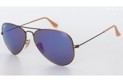 Ray-Ban Aviator Violet Flash Lenses (RB3025 167/1M 58mm) saules brilles